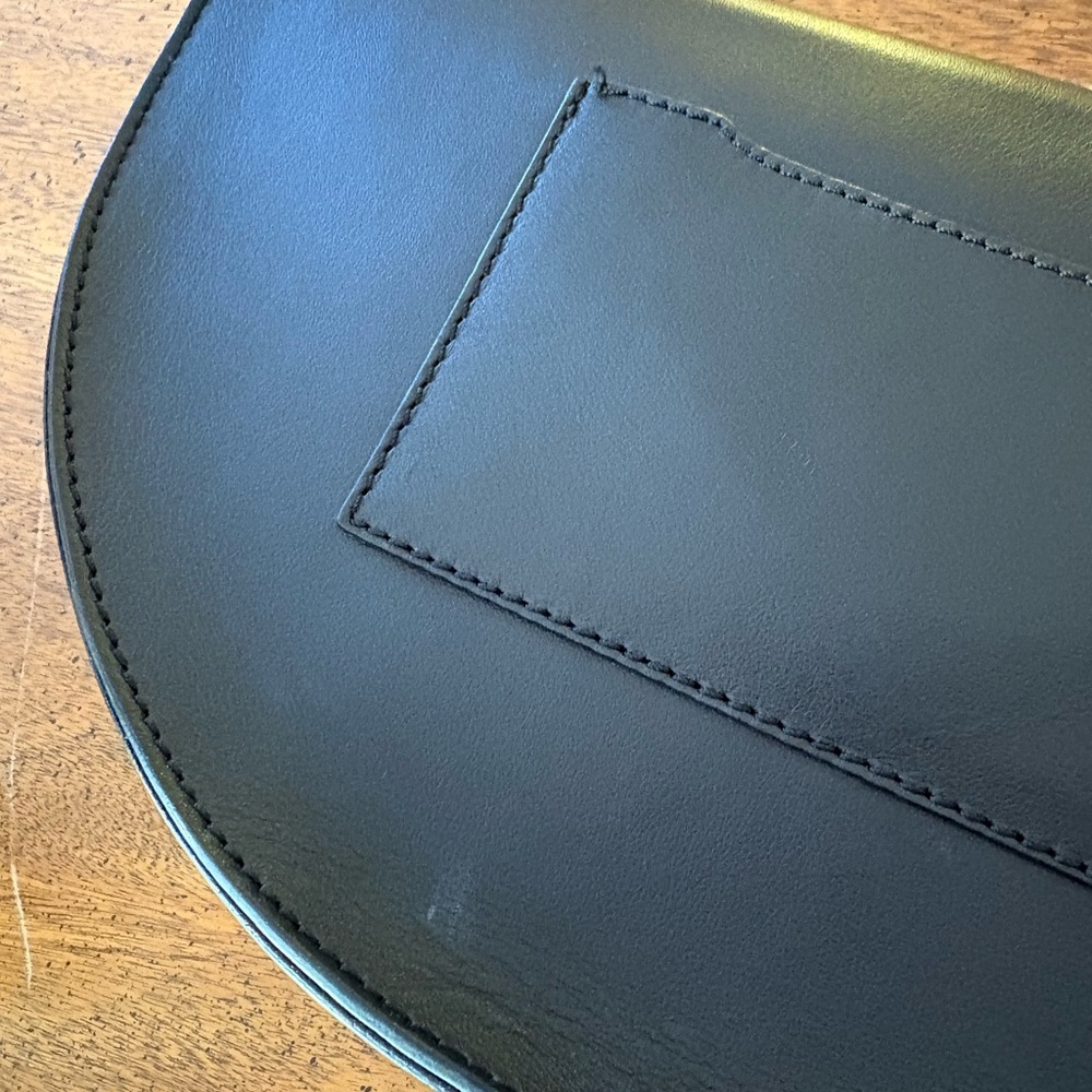 L'INTERVALLE Dark Brown Crescent Crossbody Bag - Picture 8 of 10